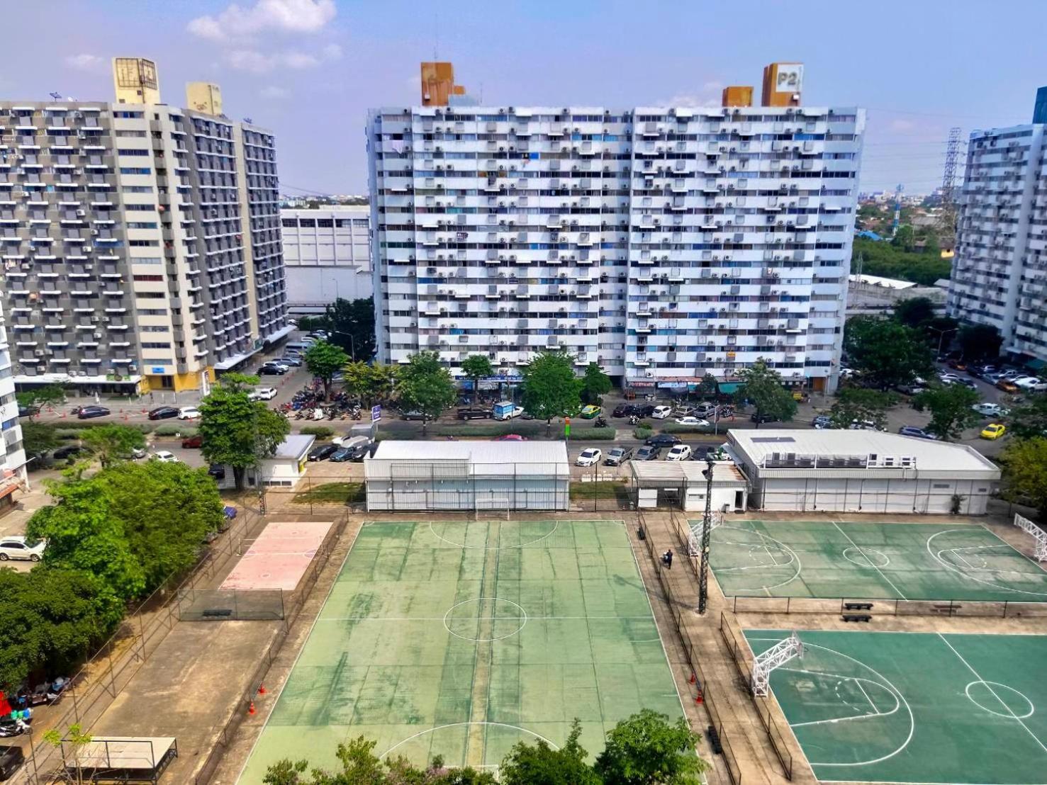 ป็อปปูล่าคอนโด เมืองทองธานี ใกล้ Impact 酒店 公寓 Bangkok Exteriör bild